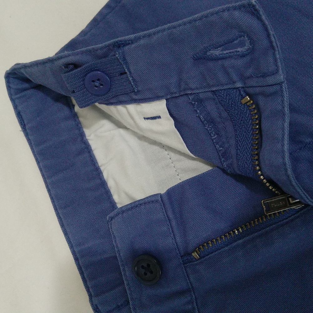 Polo Ralph Lauren Boys Classic Blue Shorts Size 7 - Picture 4 of 9